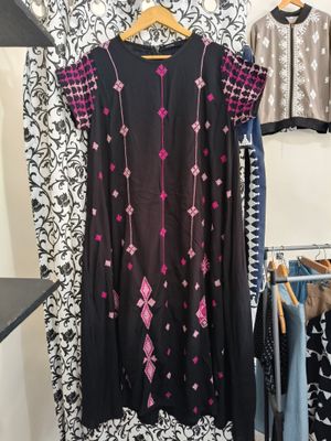 Dress. TBOLI EMBROIDERED DRESS