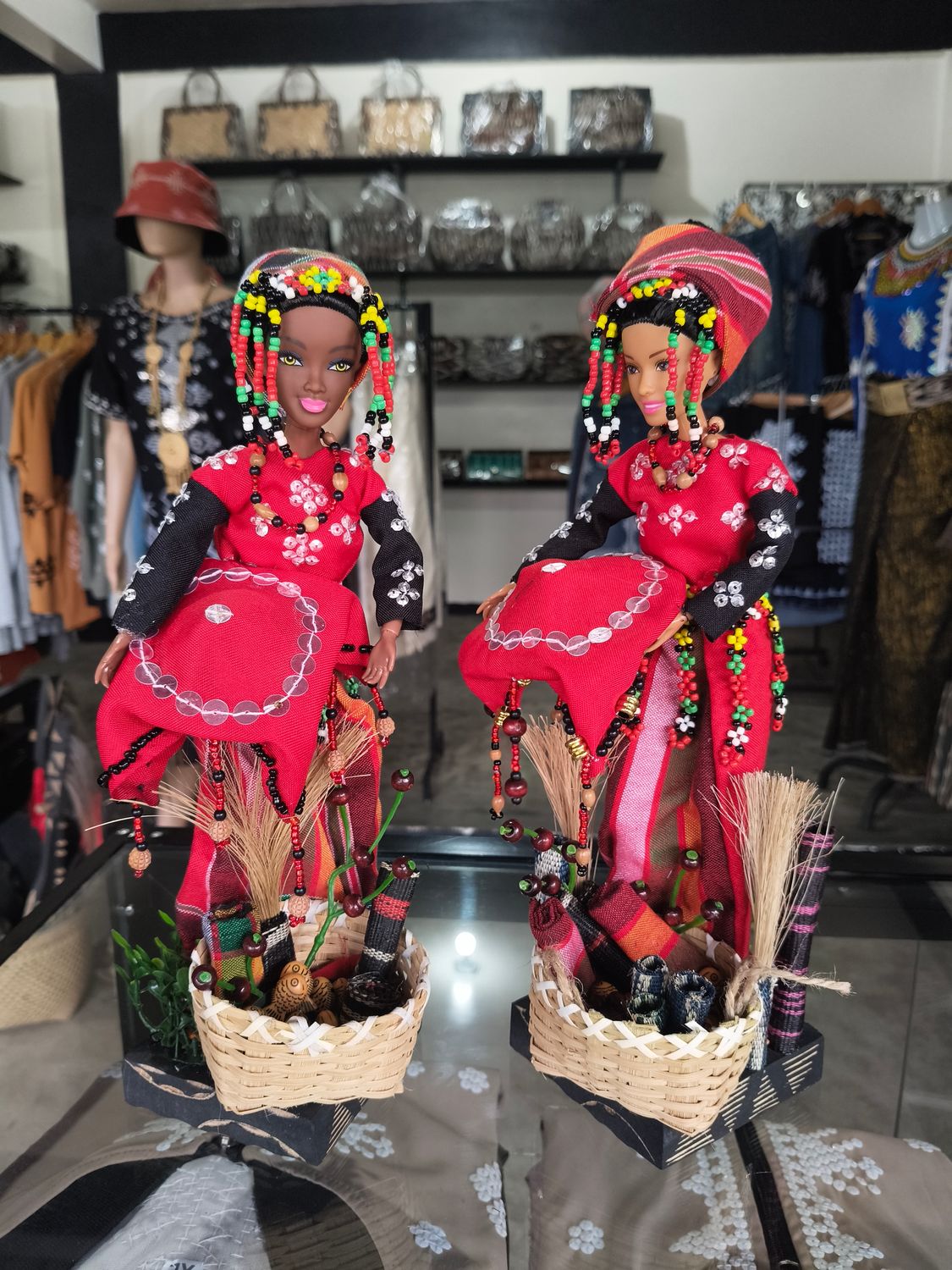 Souvenir. T&#39;BOLI FEMALE DOLL
