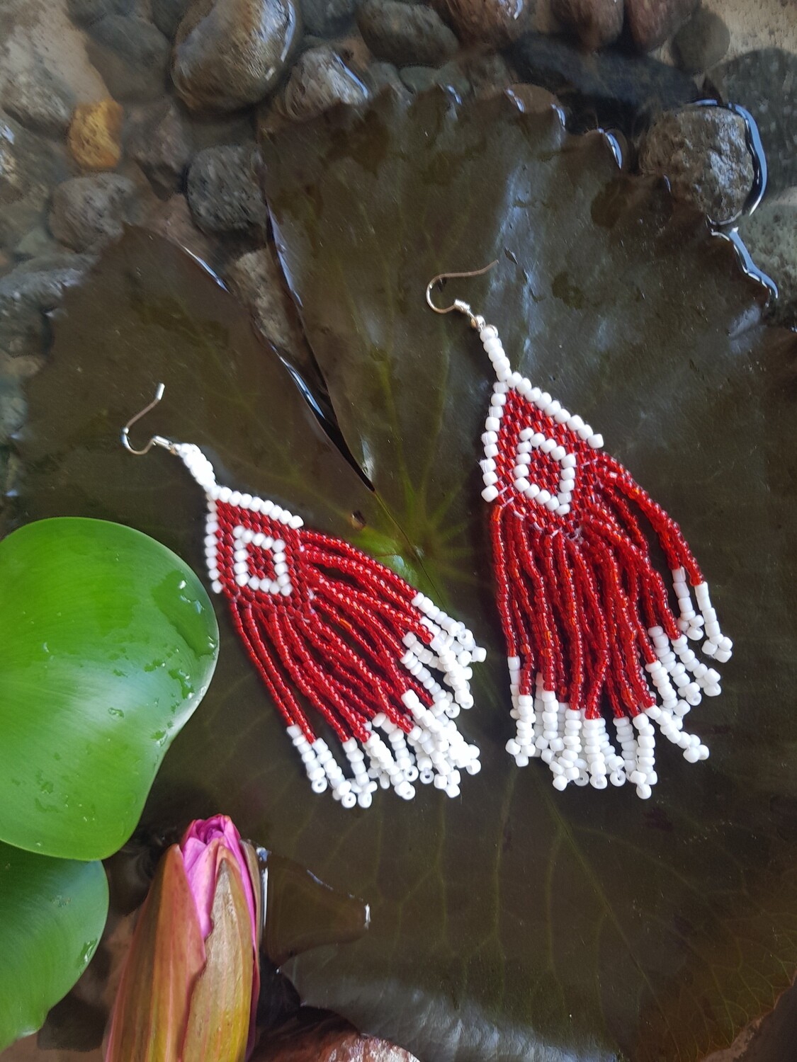 Earrings_12. LEMIMET HIKONG (Beaded Waterfall)
