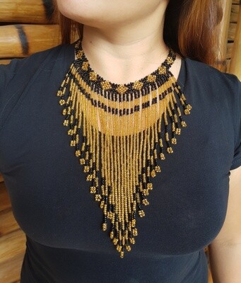 Choker_02. WATERFALL. T'boli Handmade