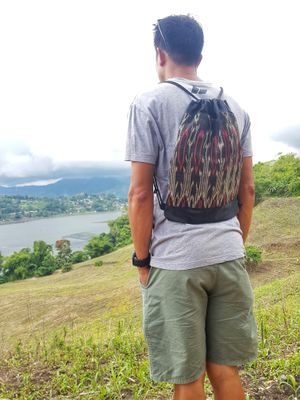 Bag_24. T'NALAK DRAWSTRING BACKPACK