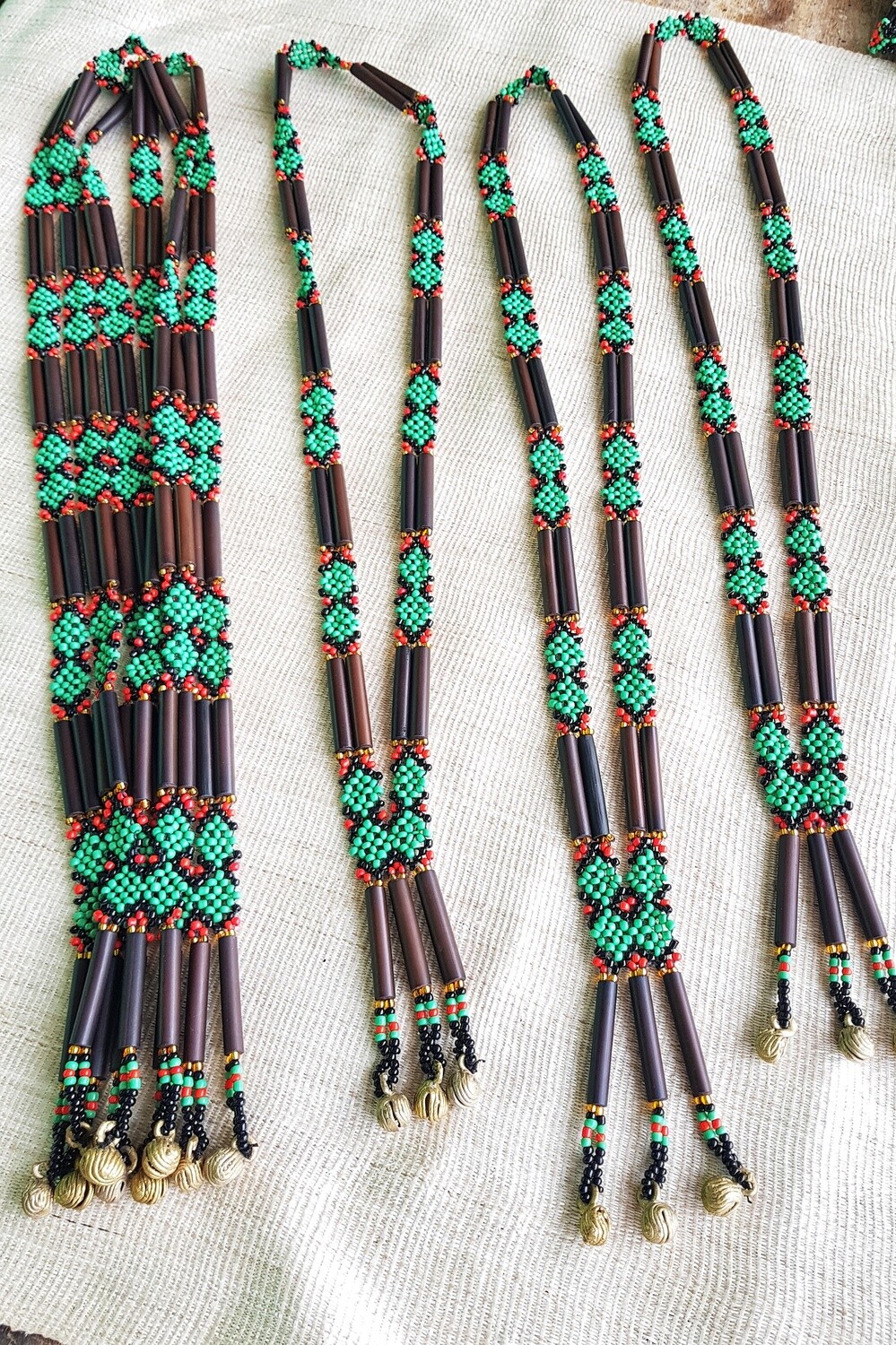Necklace_14. LEMIMET BLAKANG NECKLACE with BRASS BELLS