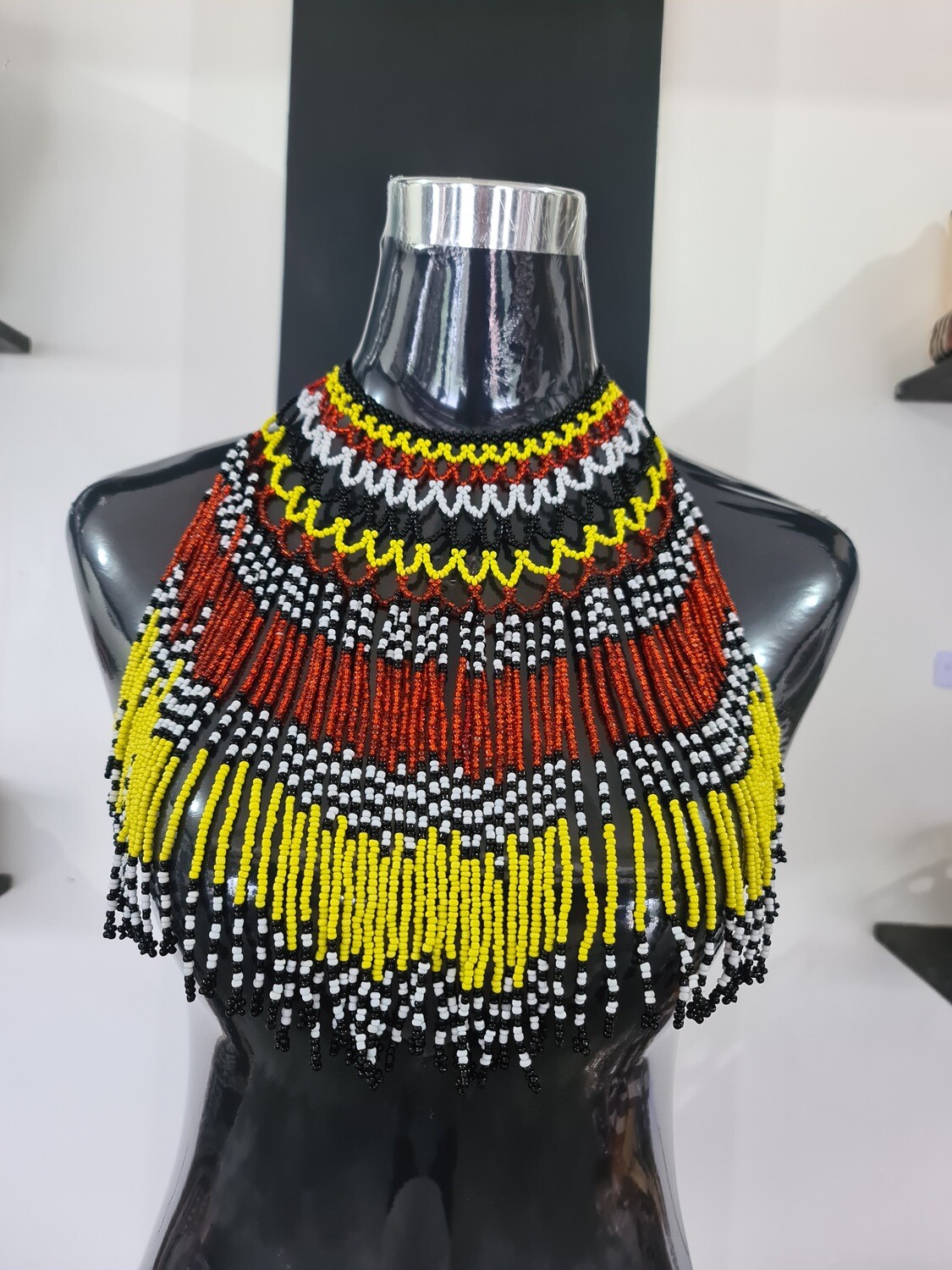 Choker_03. WATERFALL. T'boli Handmade