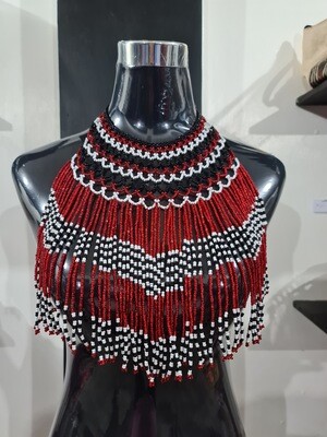 Choker_04. WATERFALL. T'boli Handmade
