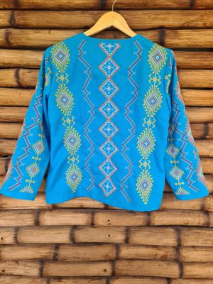 Blazer_11. T'BOLI EMBROIDERED BLAZER