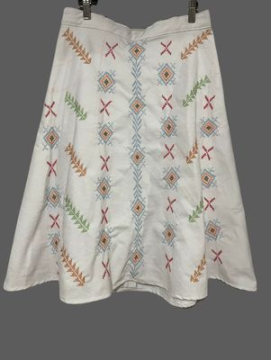 Skirt_02.  T'BOLI HAND- EMBROIDERED SKIRT