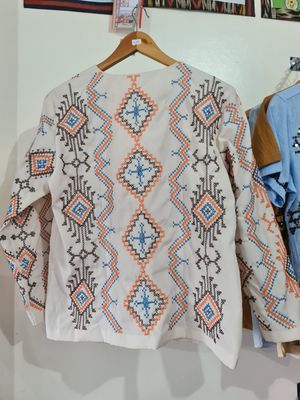 Blazer_12. T'BOLI EMBROIDERED BLAZER