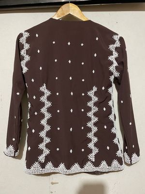 Blazer_09.  T'BOLI BEADED BLAZER.