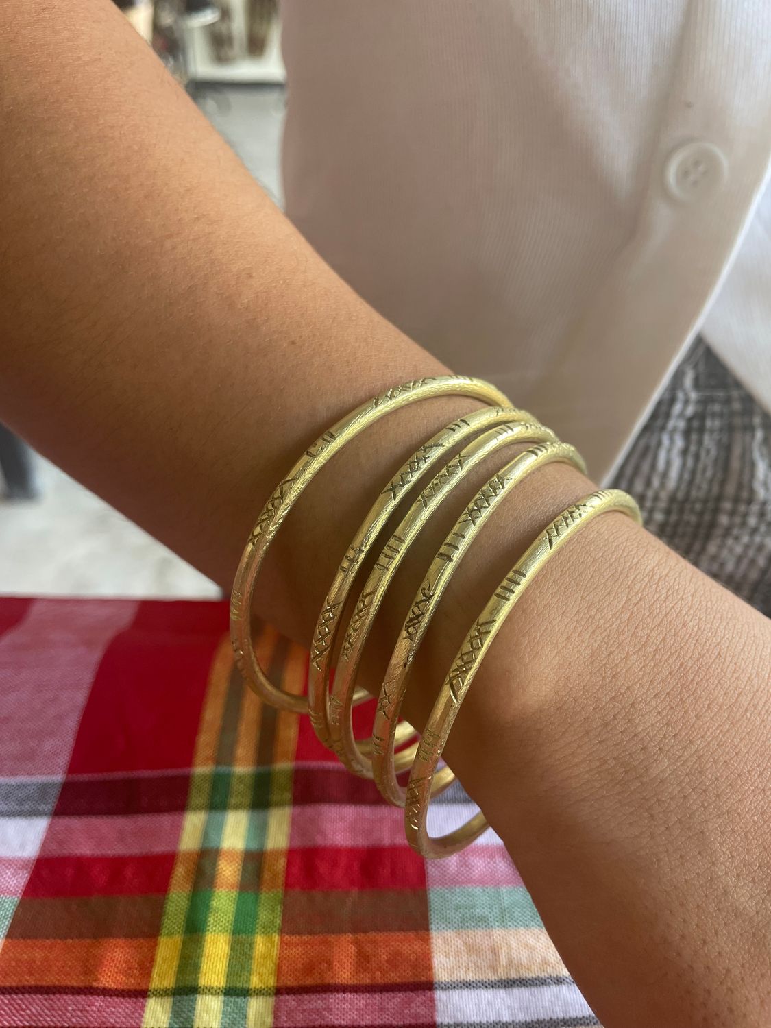 Bracelet_05. Brass Bangle/ Bracelet. SAWANG LIBUN