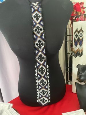 Necktie_02. TBOLI BEADED NECKTIE