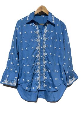 Blouse. CUSTOM T'BOLI HAND- BEADED BLOUSE