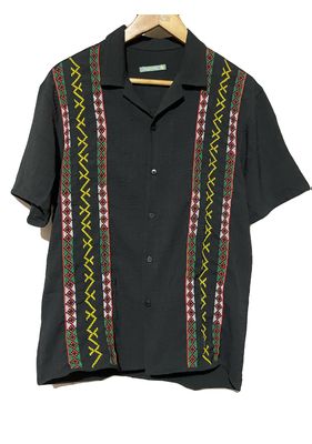 Polo. TBOLI HAND- EMBROIDERED POLO