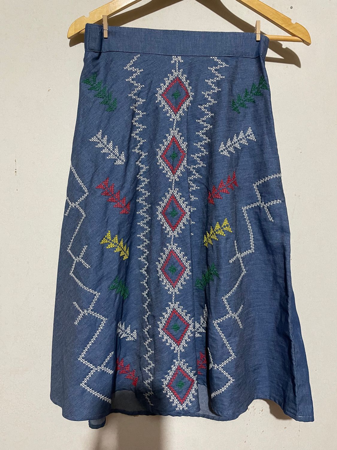 Skirt_03.  T'BOLI HAND- EMBROIDERED SKIRT