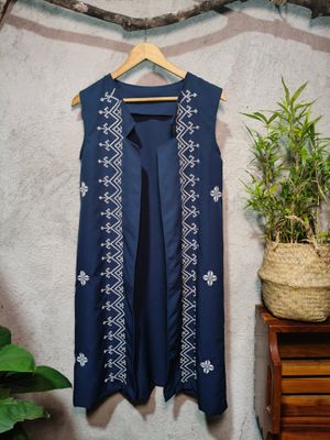 Abaya_08. T'BOLI HAND-EMBROIDERED ABAYA