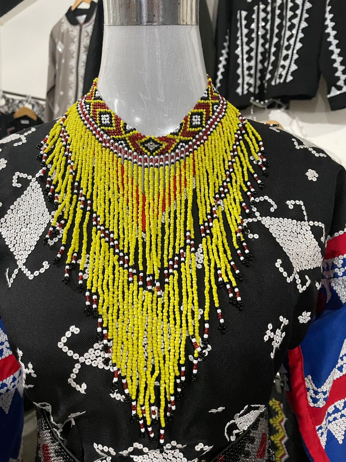 Choker_06. WATERFALL. T'boli Handmade
