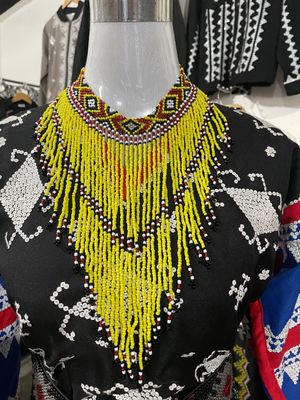 Choker_06. WATERFALL. T'boli Handmade