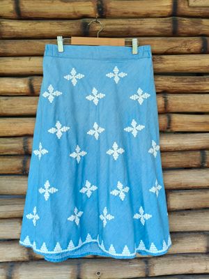 Skirt_09.  T'BOLI HAND- BEADED SKIRT