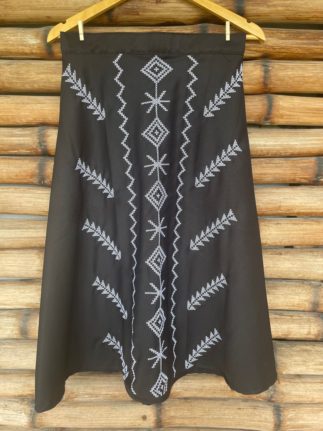 Skirt_41.  T'BOLI HAND- EMBROIDERED SKIRT