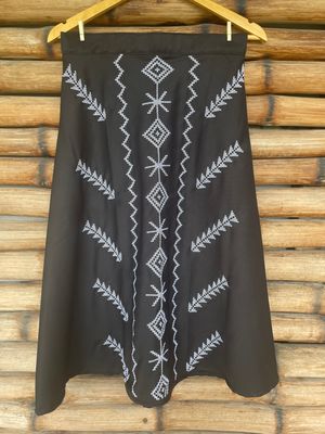 Skirt_41.  T'BOLI HAND- EMBROIDERED SKIRT