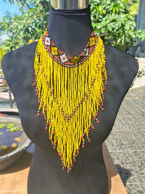Choker_05. WATERFALL. T'boli Handmade