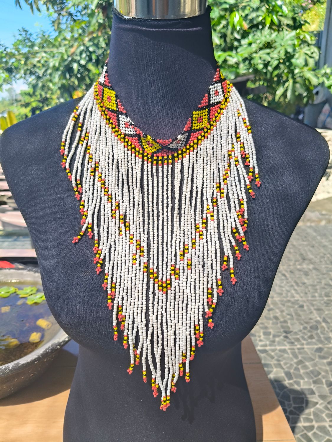 Choker_05. WATERFALL. T'boli Handmade