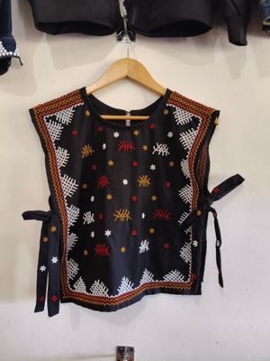 Bib Vest_02. TBOLI HAND-BEADED  VEST TOP