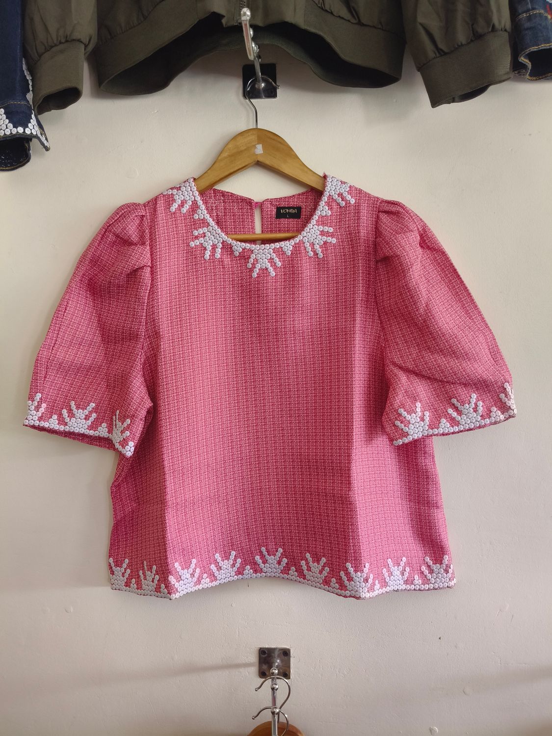 Blouse_11. TBOLI HAND-BEADED BLOUSE