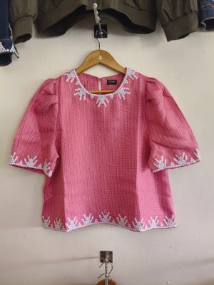 Blouse_11. TBOLI HAND-BEADED BLOUSE