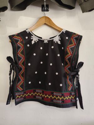 Bib Vest_12. TBOLI HAND-BEADED &amp; HAND-EMBROIDERED TOP