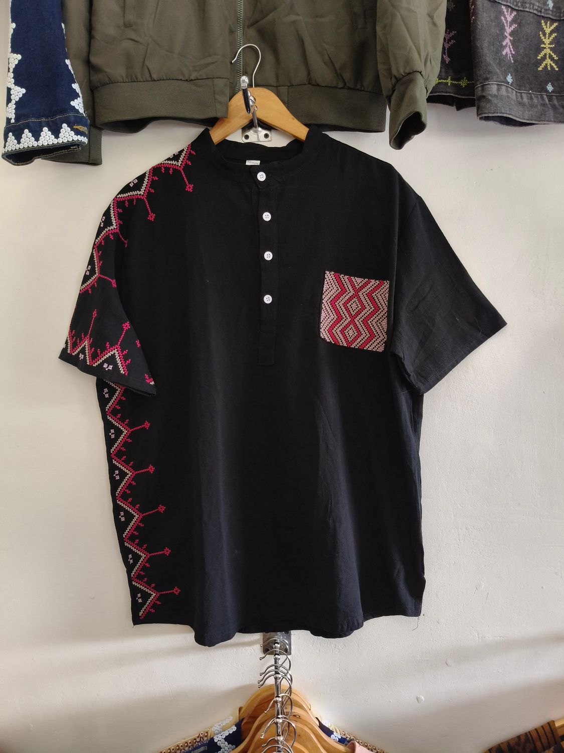 Blouse_13. T'BOLI HAND-EMBROIDERED BLOUSE