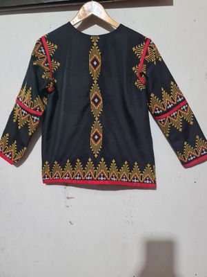 Blazer_34. T'BOLI HAND- EMBROIDERED BLAZER