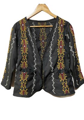 Blazer. TBOLI HAND- EMBROIDERED BLAZER