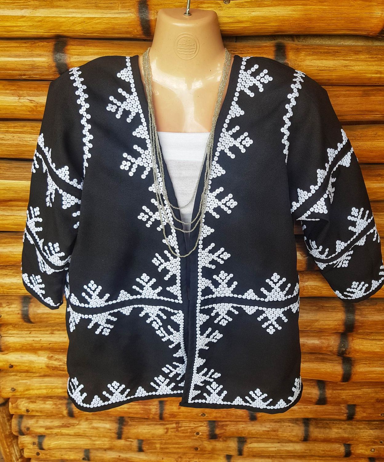 Blazer_07.  T'BOLI BEADED BLAZER