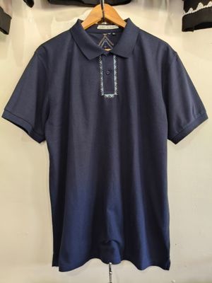 Polo_23. TBOLI HAND- EMBROIDERED POLO