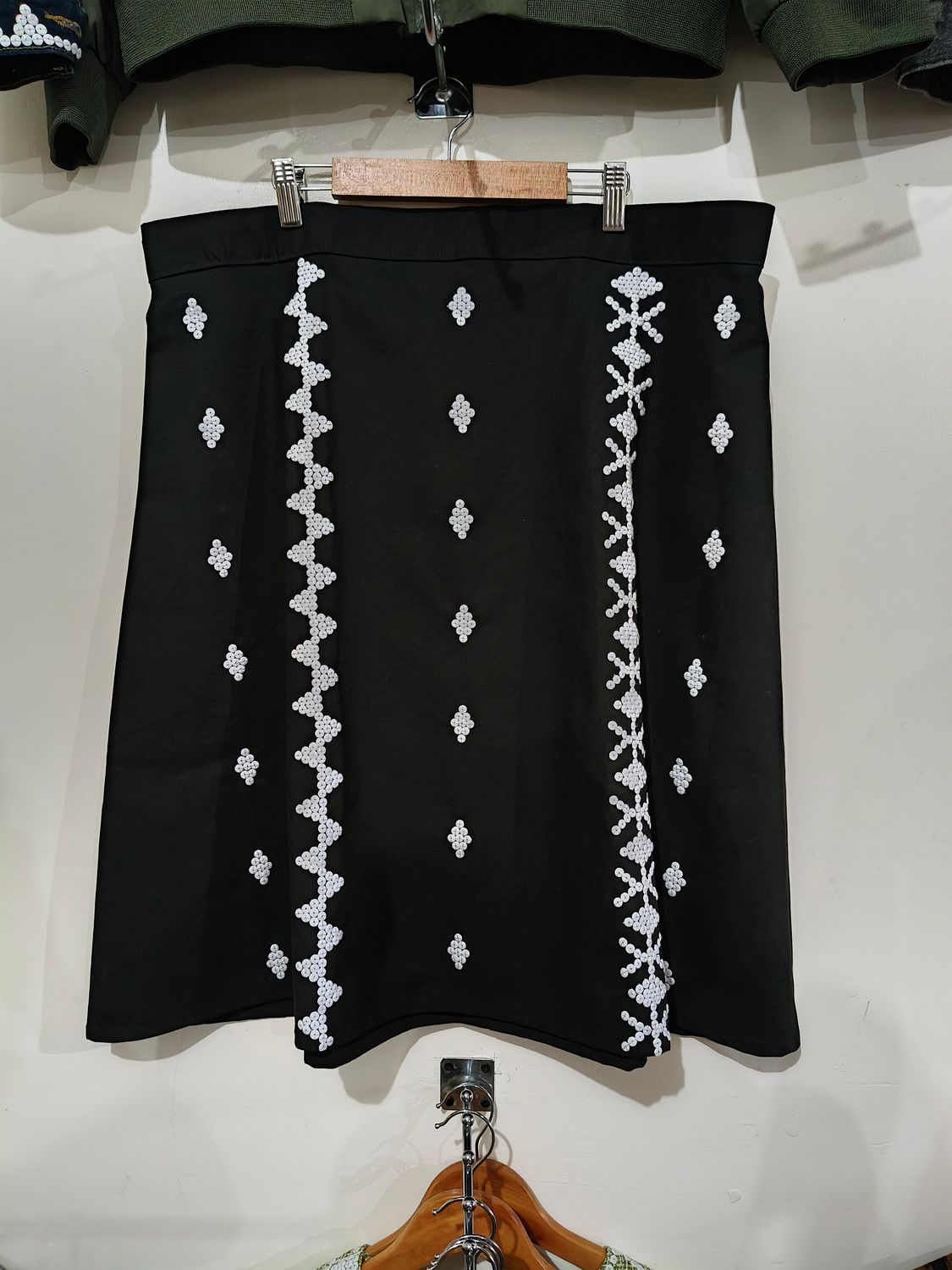 Skirt_13. T'BOLI HAND- BEADED SKIRT