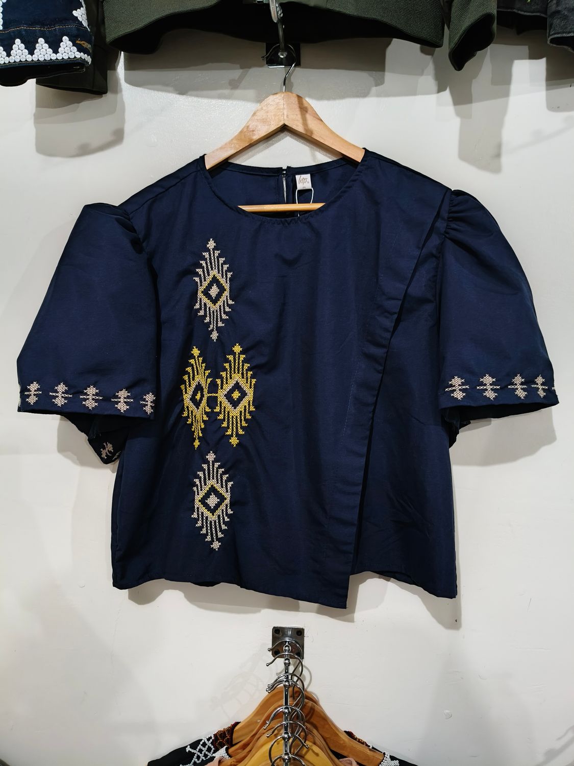 Blouse_10. T'BOLI EMBROIDERED BLOUSE