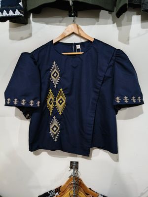 Blouse_10. T'BOLI EMBROIDERED BLOUSE