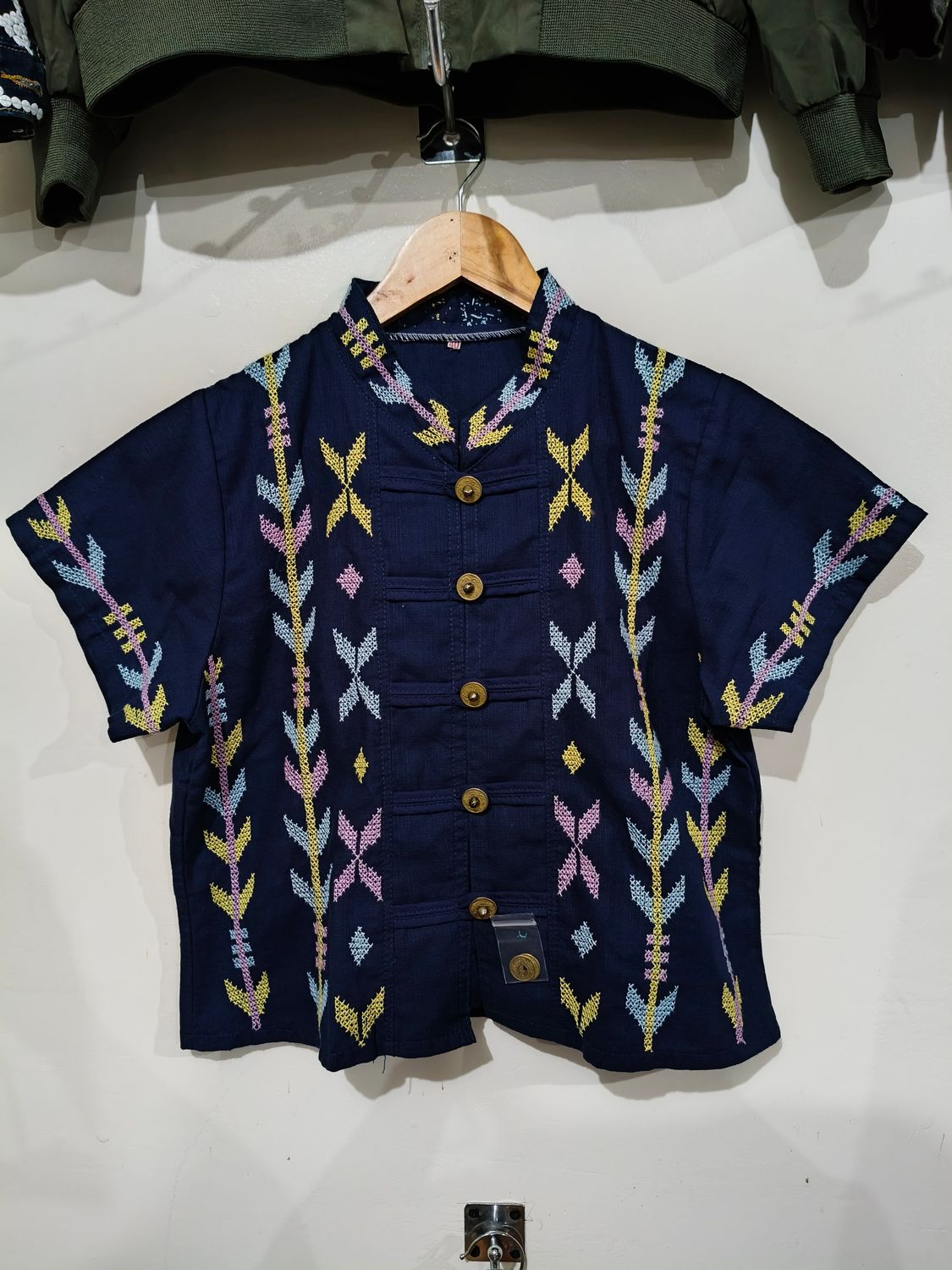 Blouse_05. T'BOLI EMBROIDERED BLOUSE