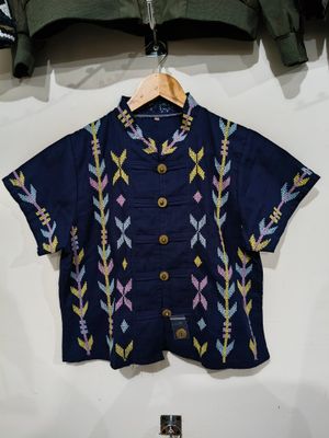 Blouse_05. T'BOLI EMBROIDERED BLOUSE