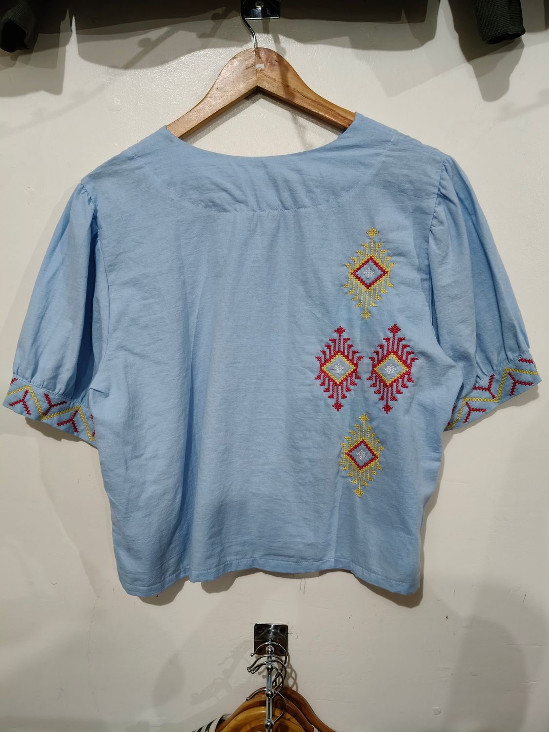 Blouse_08. T'BOLI EMBROIDERED BLOUSE