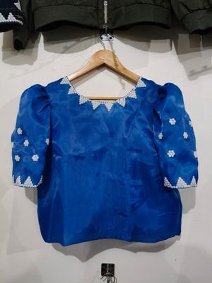 Filipiniana_01.  TBOLI HAND- EMBROIDERED FILIPINIANA TOP