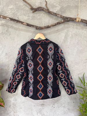Blazer_22. T'BOLI EMBROIDERED BLAZER