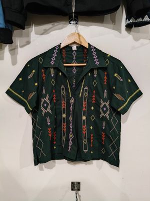 Blouse_14. T'BOLI HAND-EMBROIDERED BLOUSE