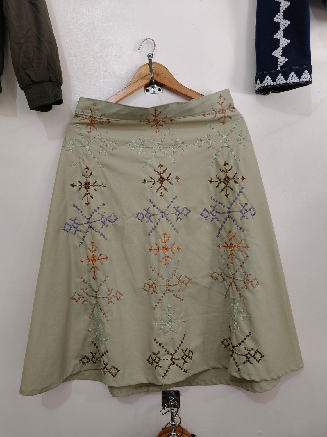 Skirt_17. TBOLI HAND-EMBROIDERED SKIRT