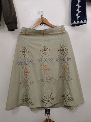 Skirt_17. TBOLI HAND-EMBROIDERED SKIRT