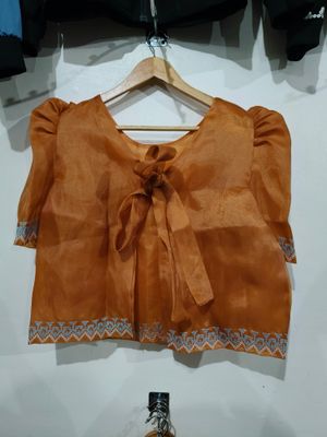 Filipiniana_02.  TBOLI HAND- EMBROIDERED FILIPINIANA TOP