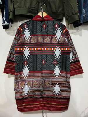 Blazer_25. T'BOLI HAND-BEADED BLAZER