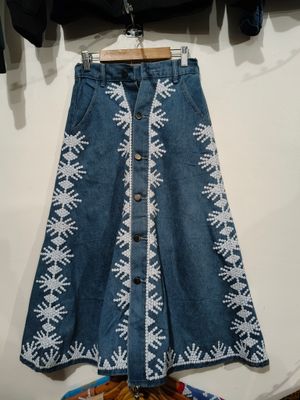Skirt_19. TBOLI HAND-EMBROIDERED SKIRT