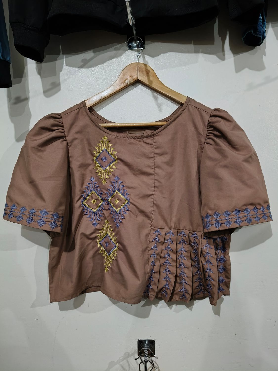 Blouse_22. T'BOLI HAND- EMBROIDERED BLOUSE