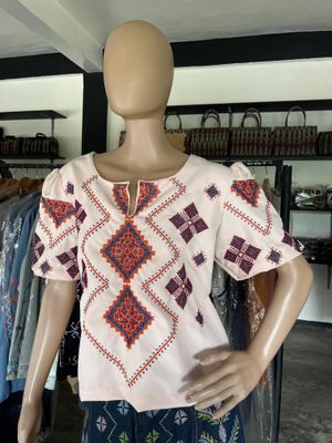 Blouse_39. TBOLI HAND-EMBROIDERED BLOUSE